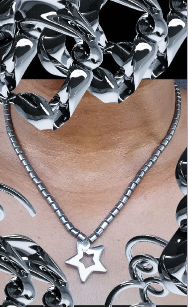 GNH Hematite Choker