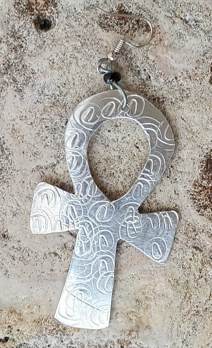 Nubian Aluminum of Essence Earrings