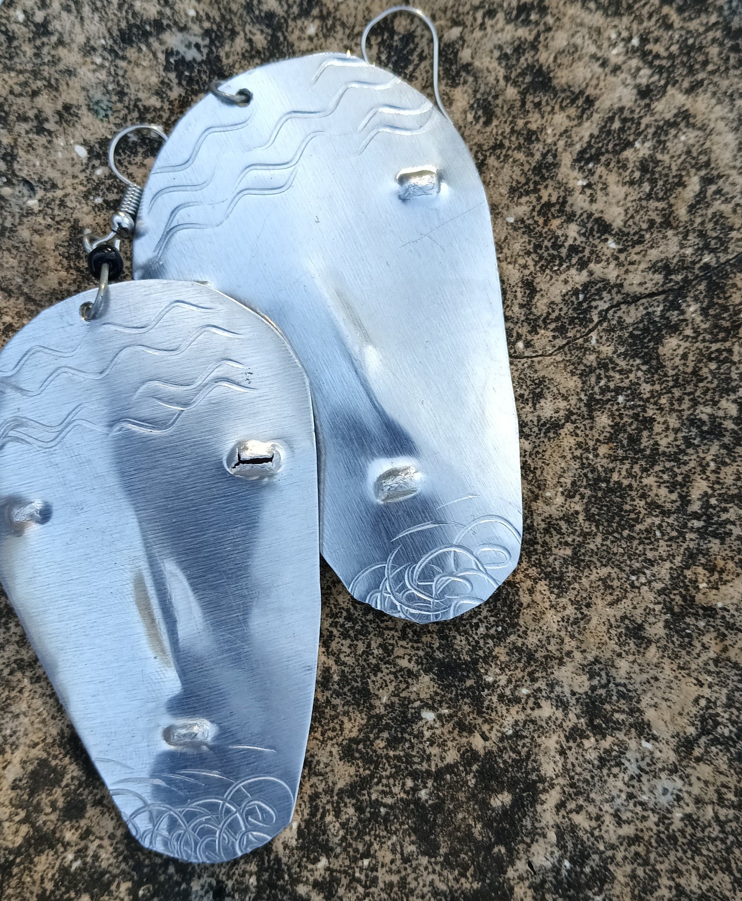Nubian Aluminum of Essence Earrings