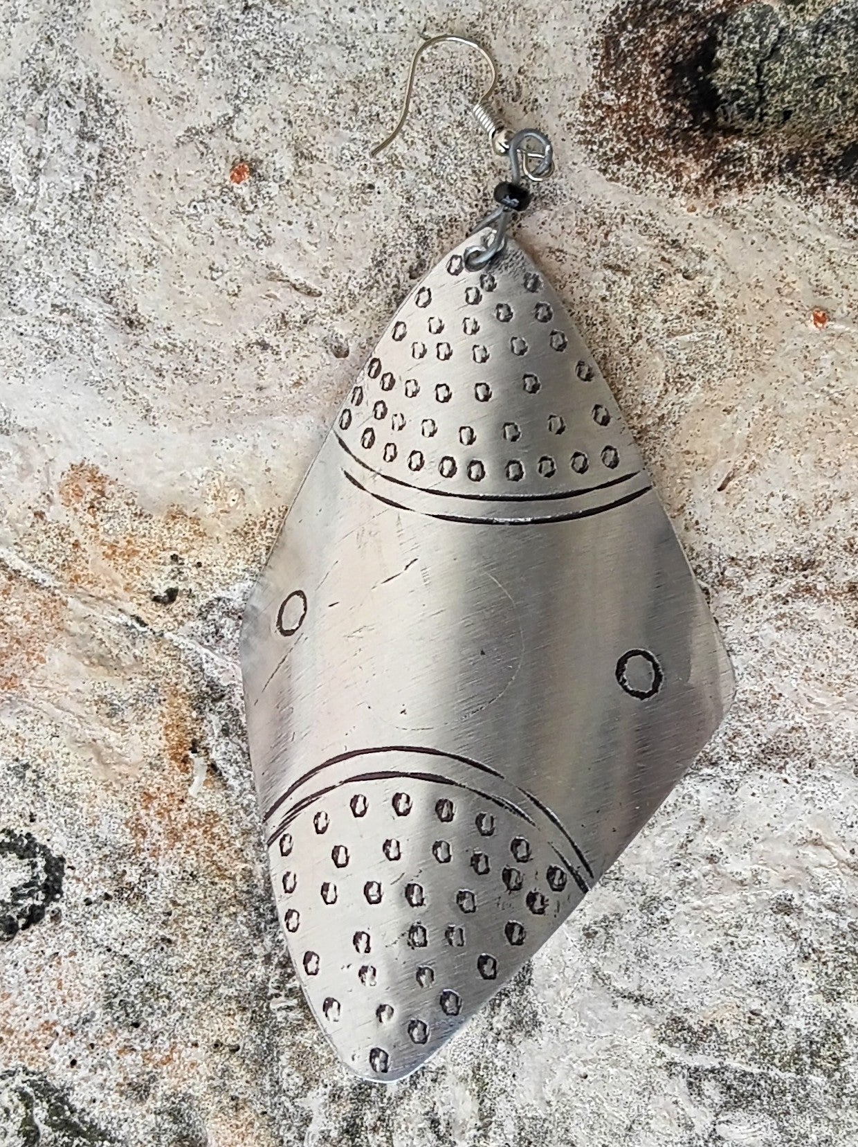 Nubian Aluminum of Essence Earrings