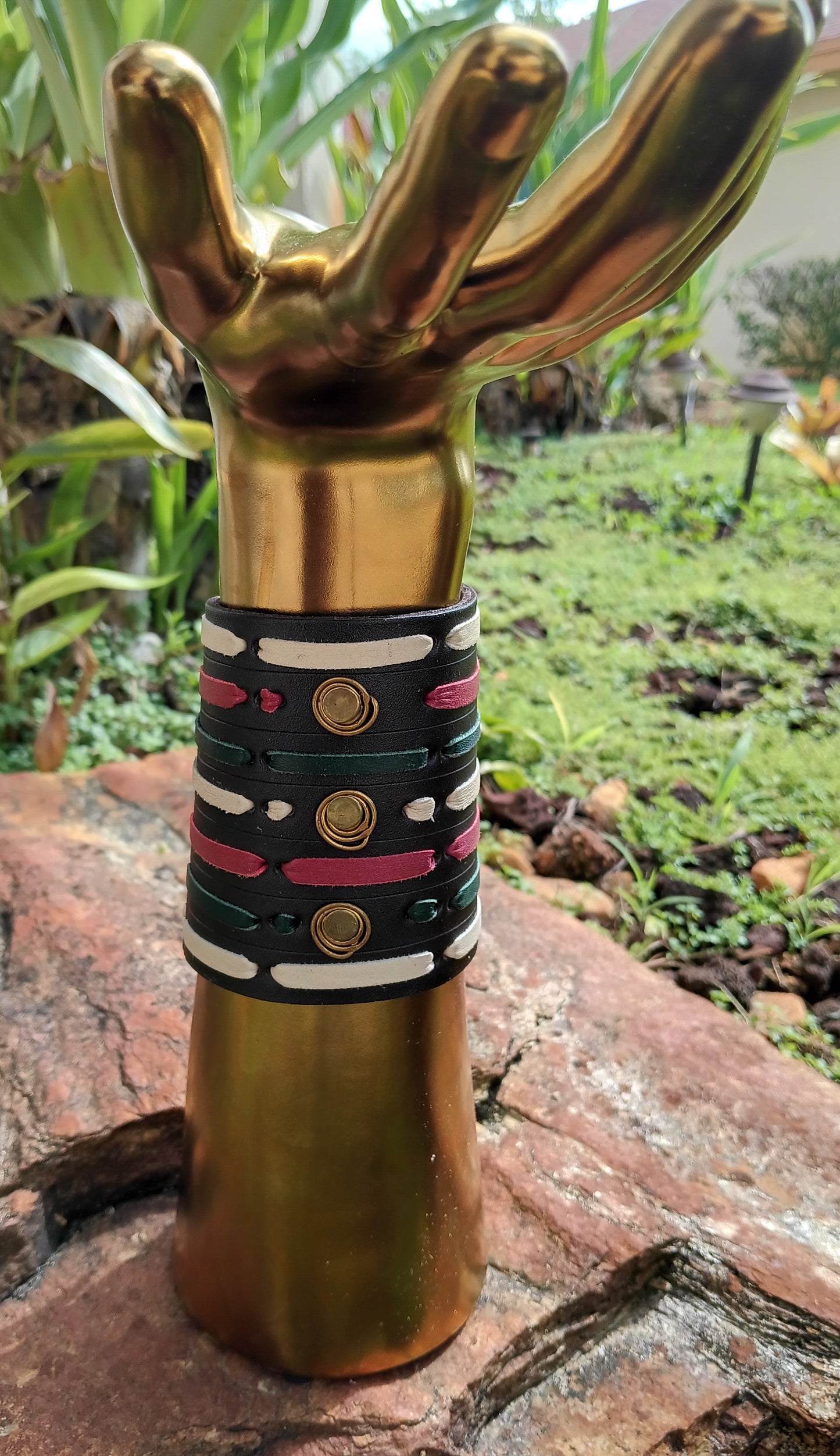 GNH Leather Cuff Bracelet