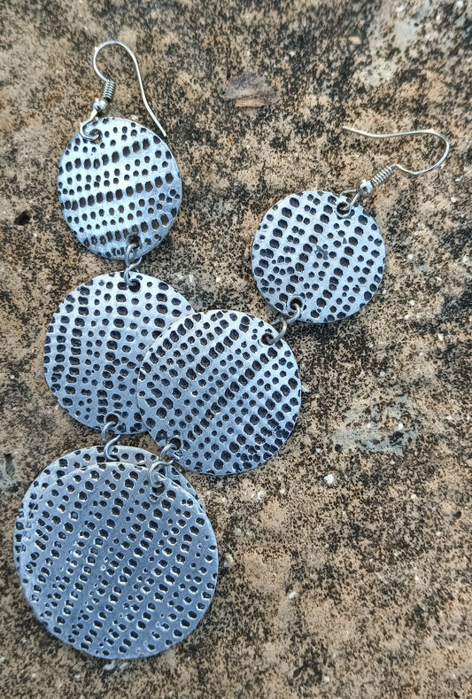 Nubian Aluminum of  Essence Earrings