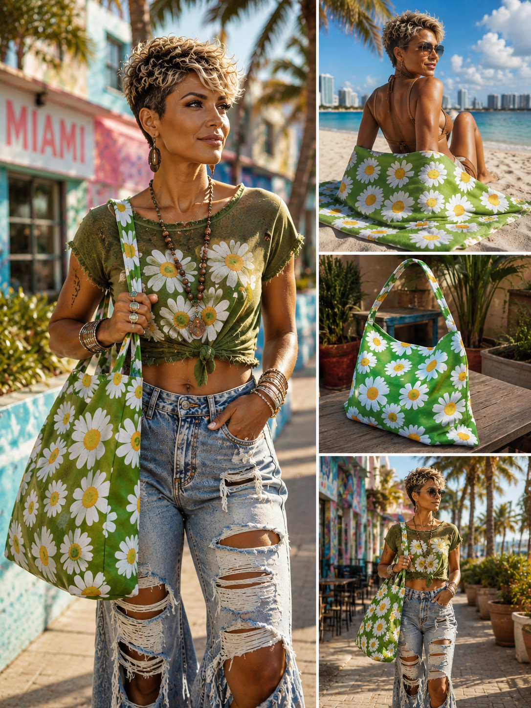 Boho 2-in-1 Tote Bag