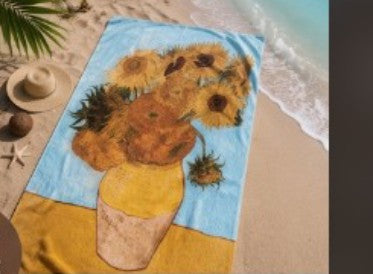 Boho Sunflower Beach Tote
