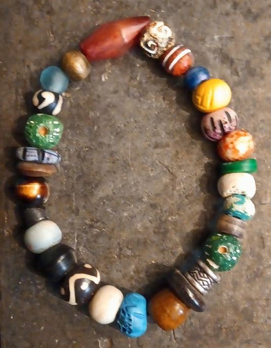 African Tribal Beaded Bracelet