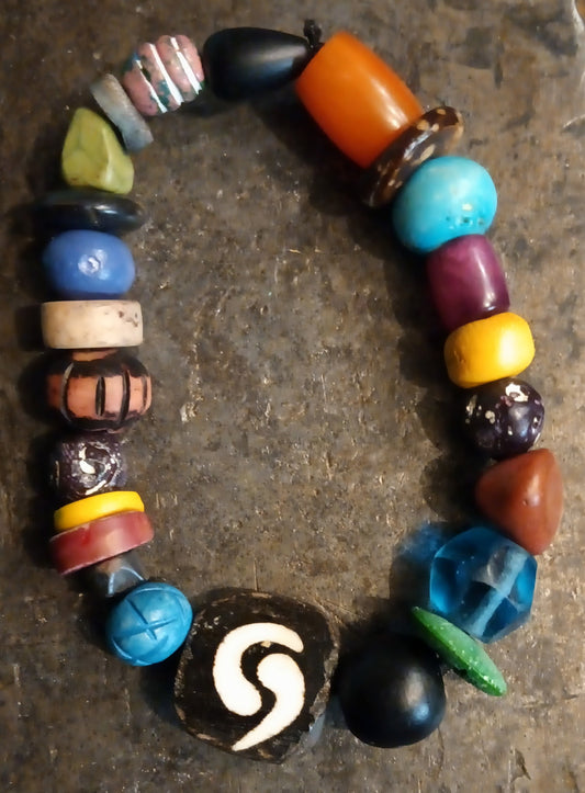 African Tribal Beaded Bracelet
