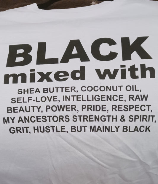 Black Mixed TShirt